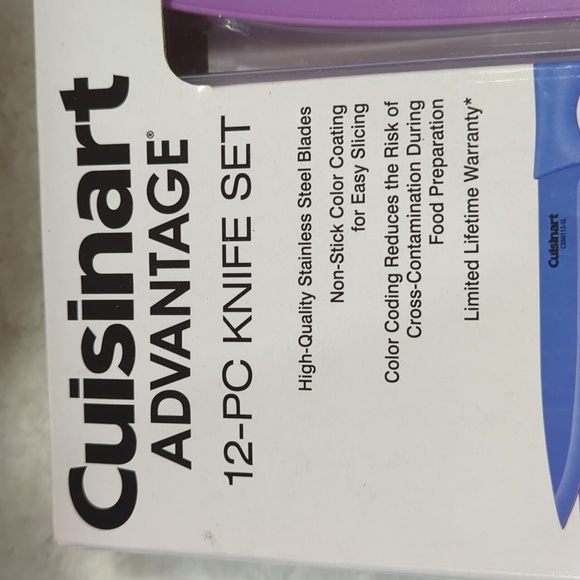 Cuisinart Advantage 12-Pc Knife Set, NIB - Picture 2 of 9